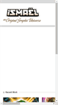 Mobile Screenshot of ismael.ch